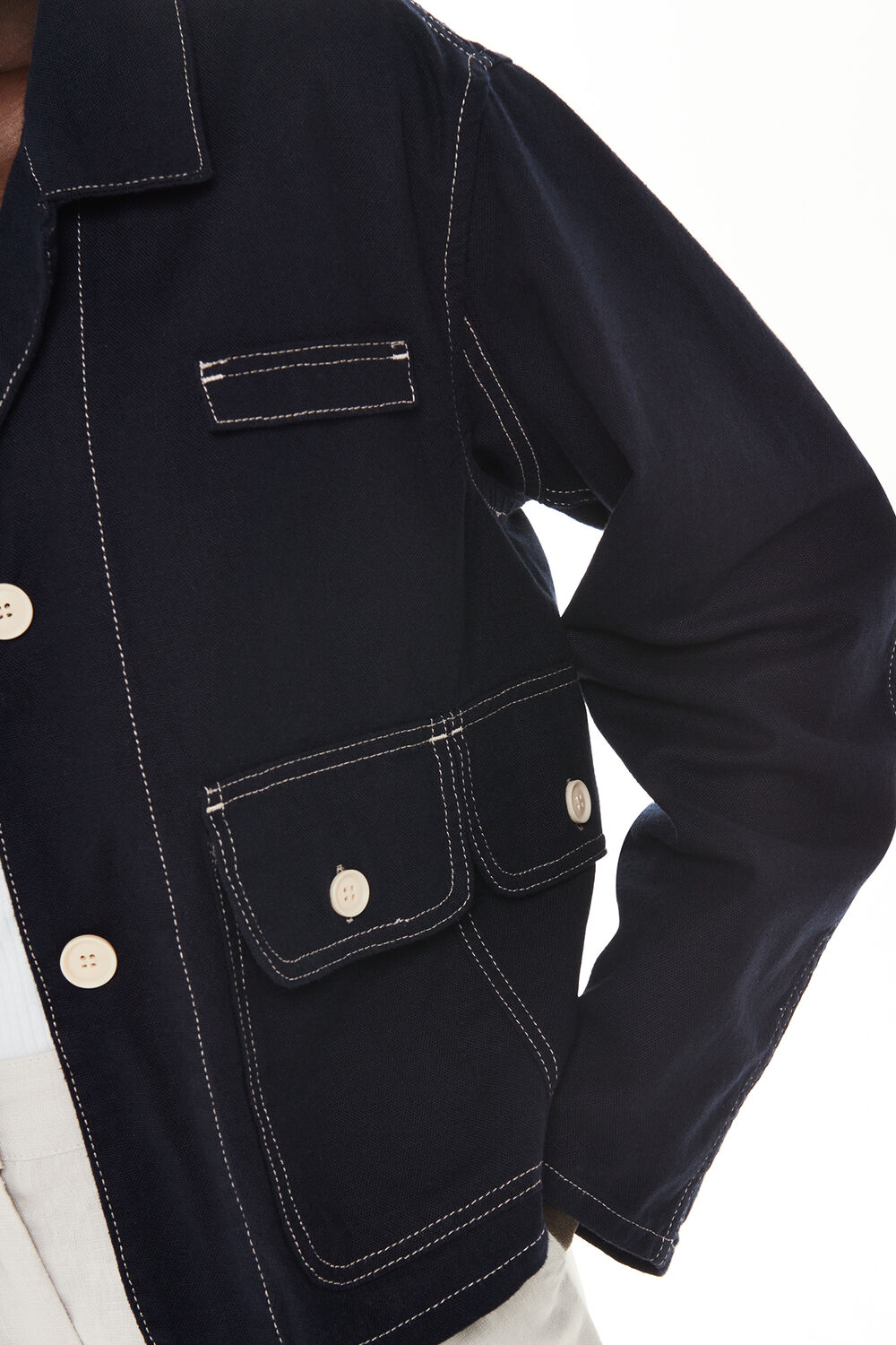 Cassie Cargo Pocket Jacket