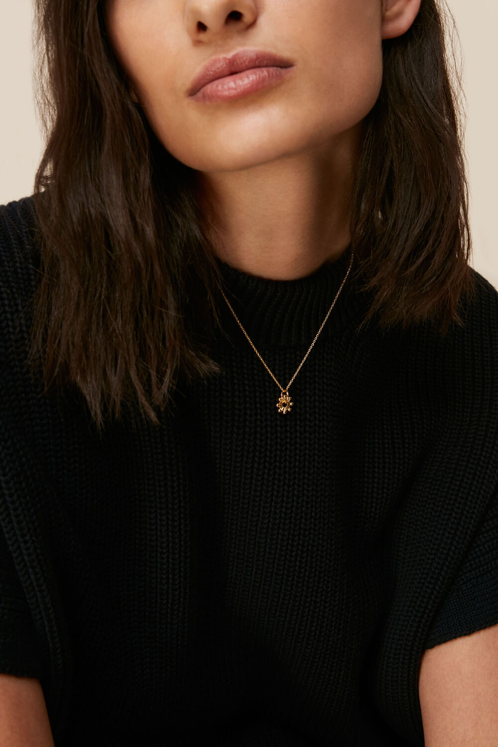 Beaded Sunray Necklace
