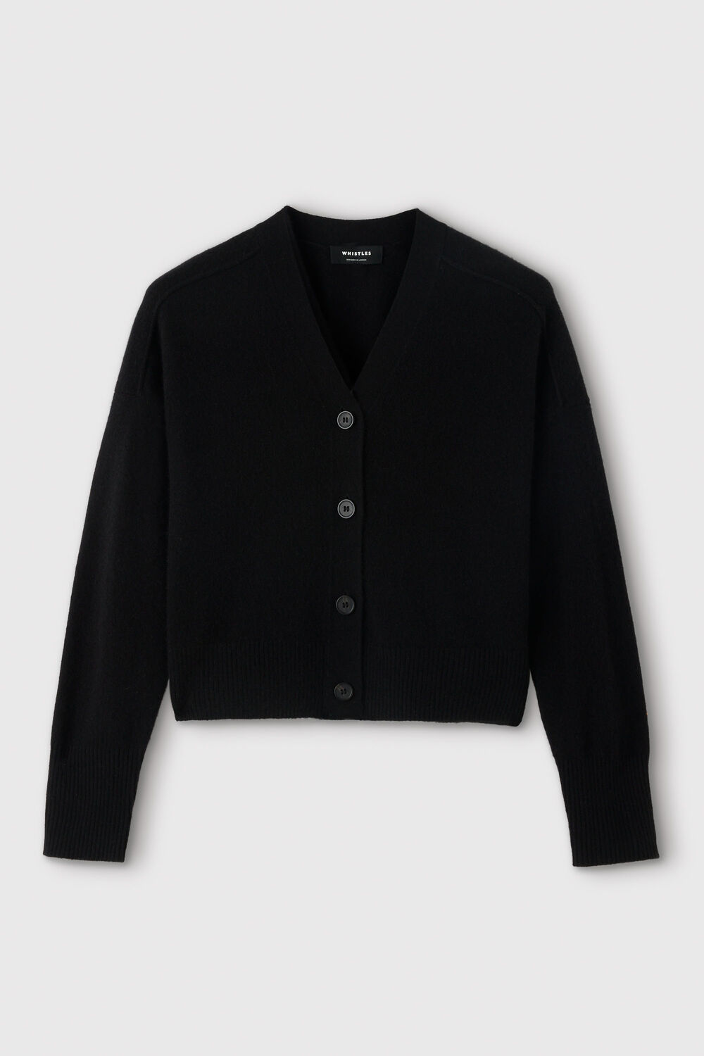 Cashmere Button Cardigan