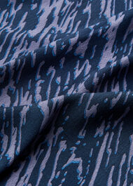 Abstract Marks Collared Shirt