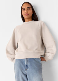 Gathered Full Sleeve Sweat