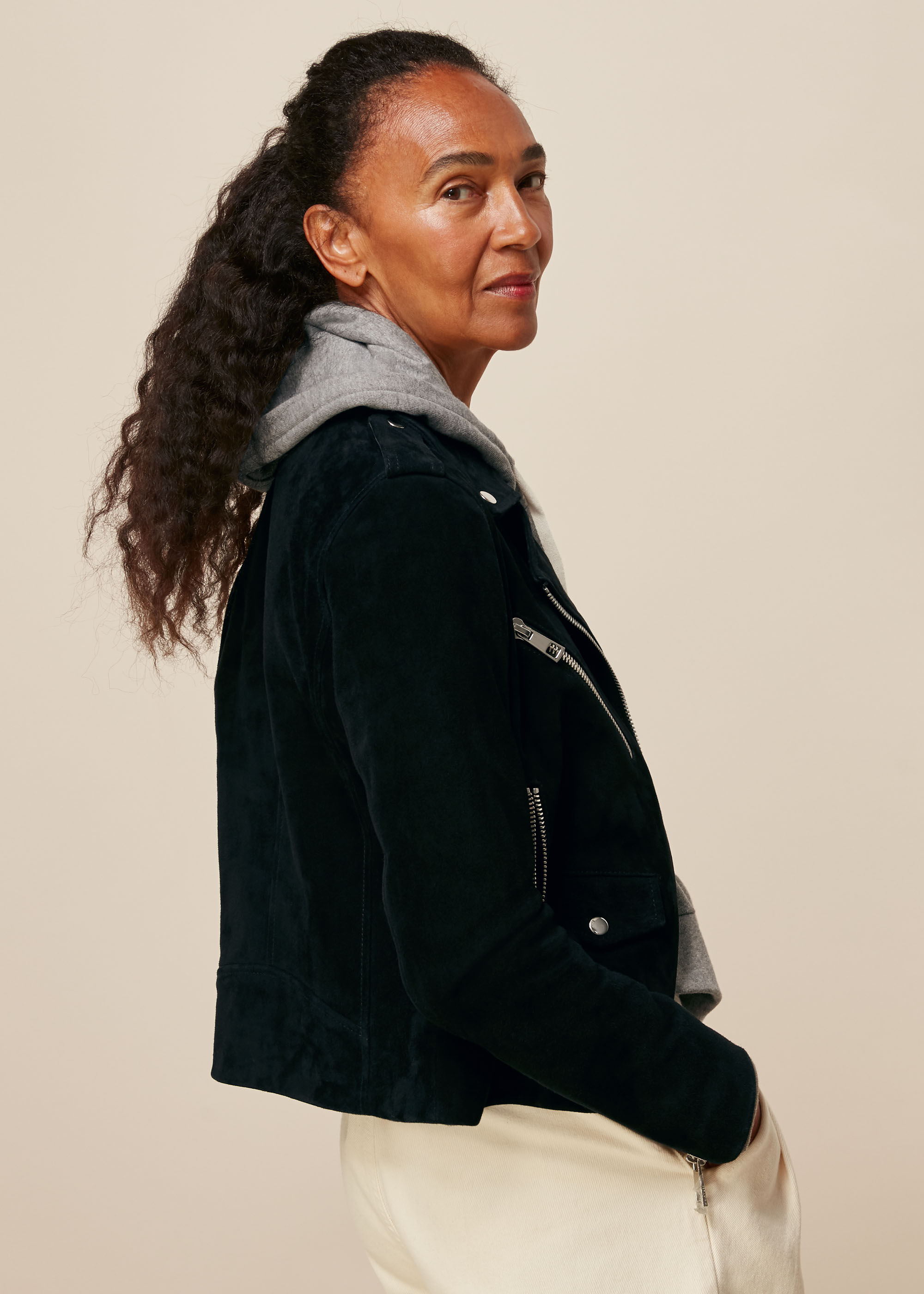 Whistles suede jacket new arrivals