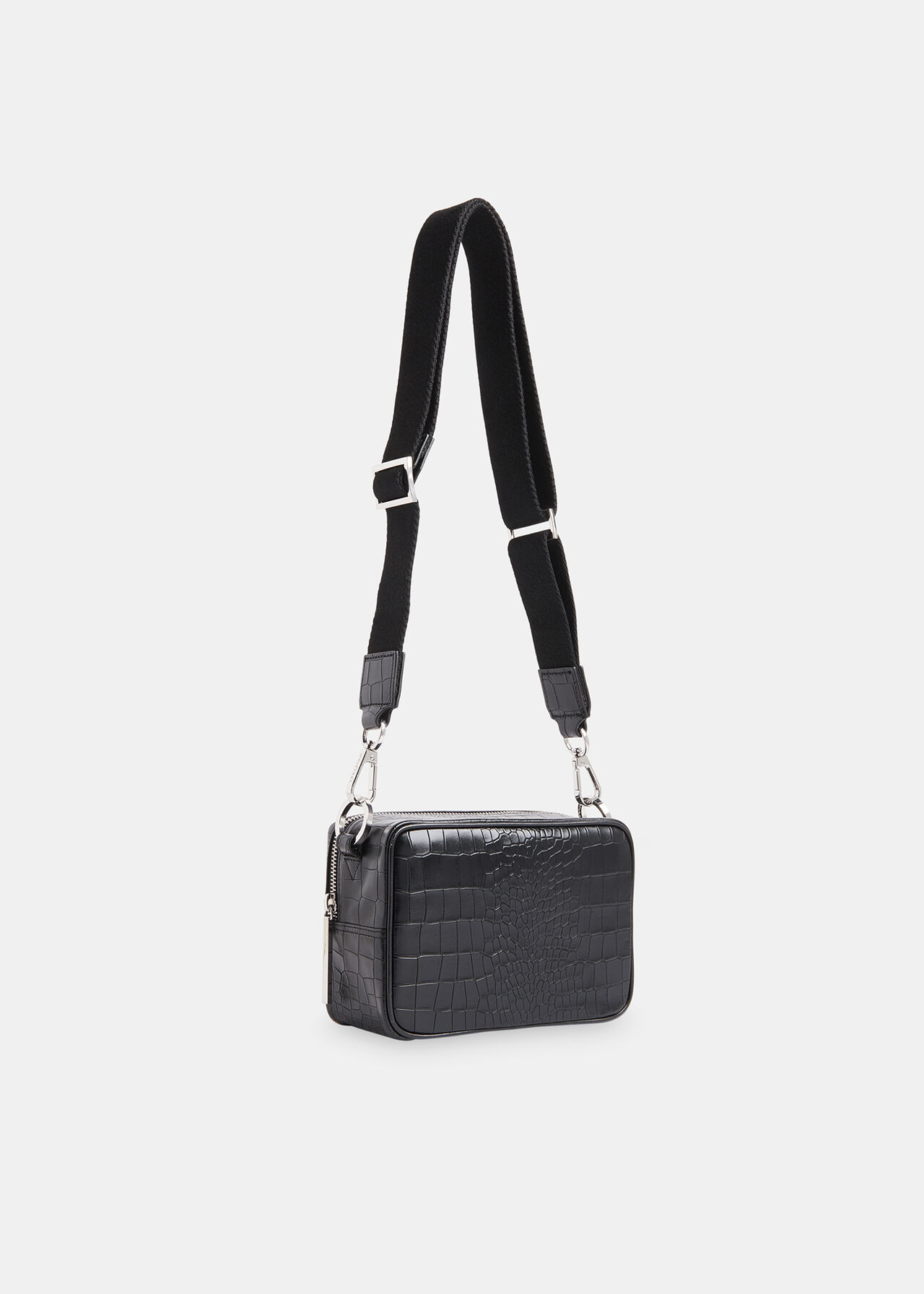 Bibi Croc Crossbody Bag