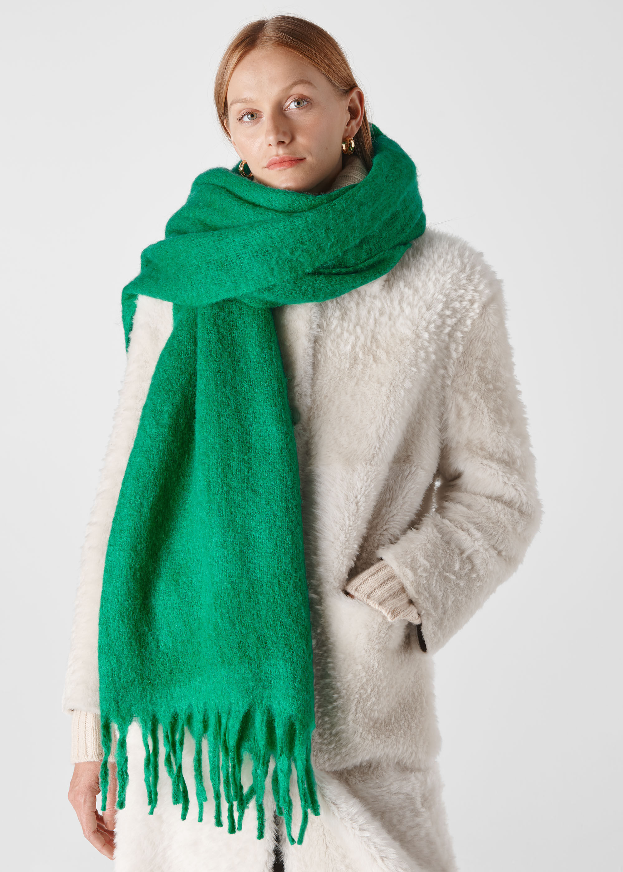 Green blanket scarf sale