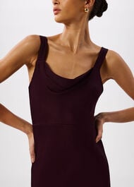 Thea Cowl Satin Maxi Dress