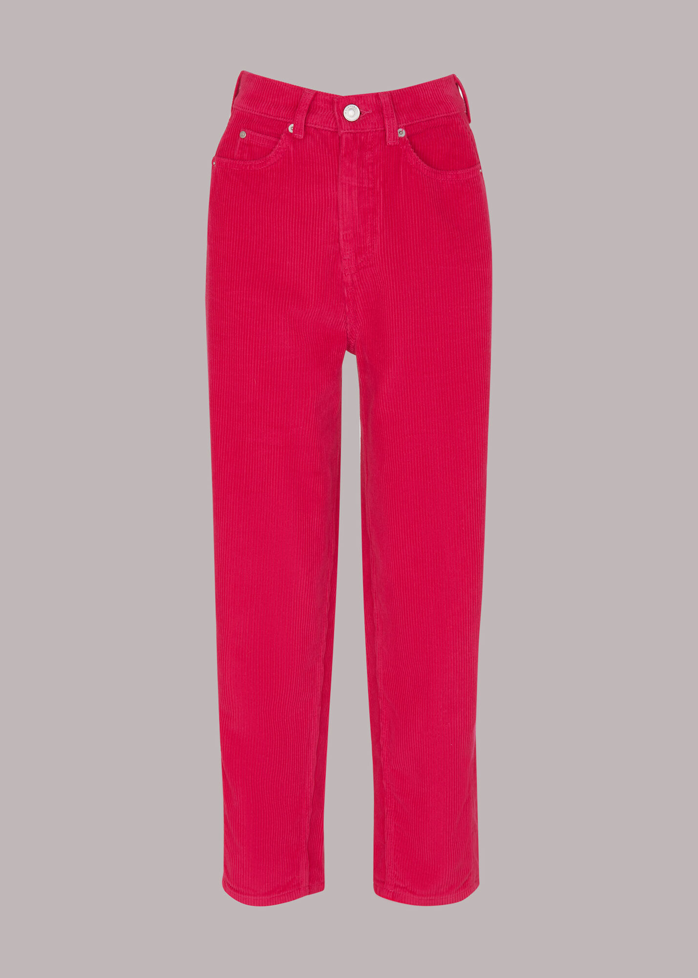 Pink cord mom shop jeans