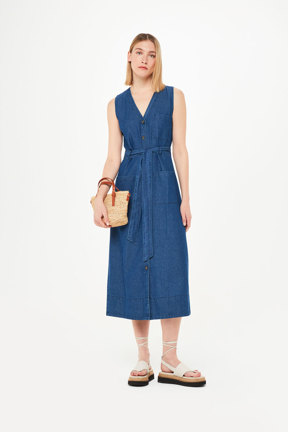 Cody Chambray Dress