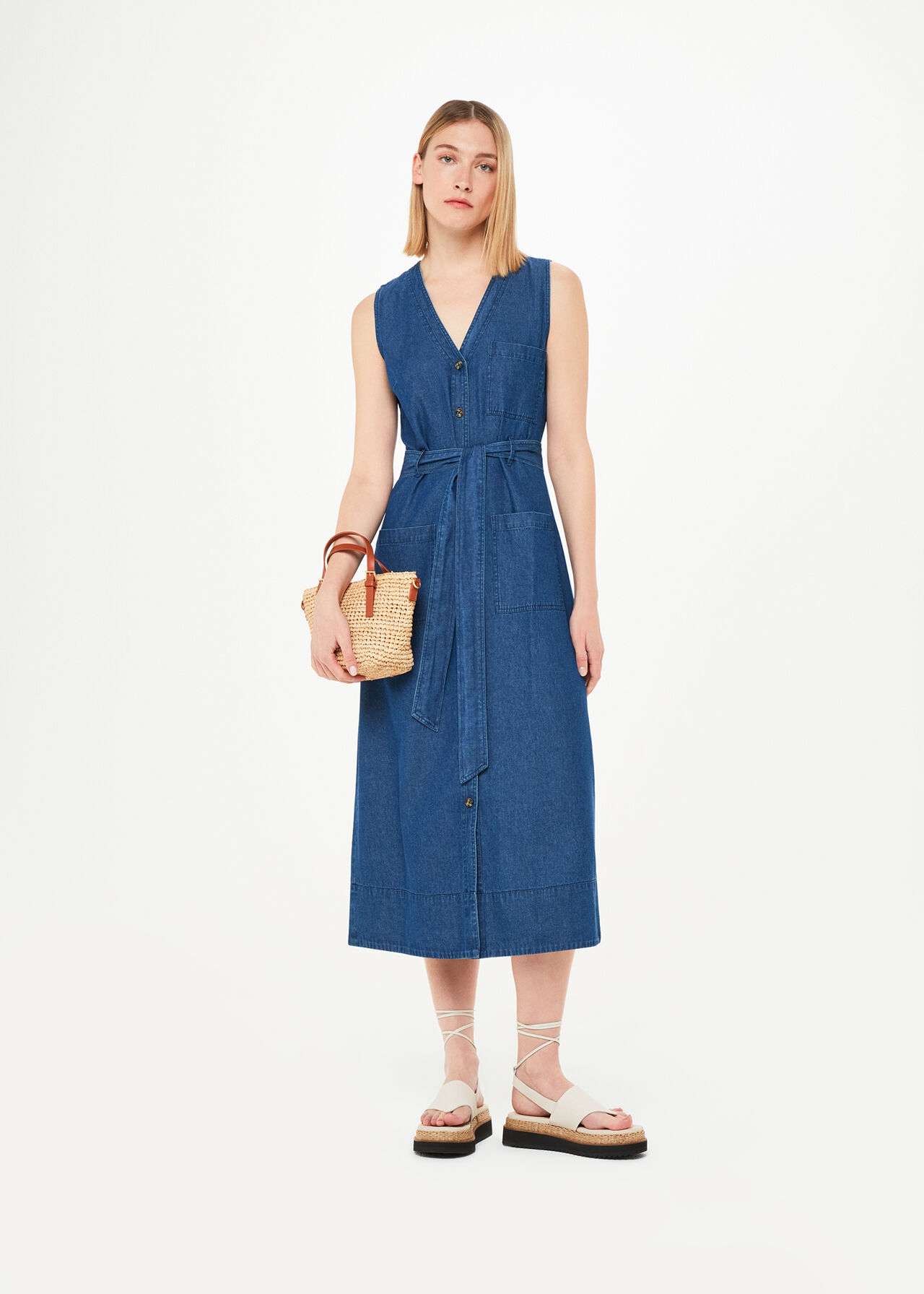 Cody Chambray Dress