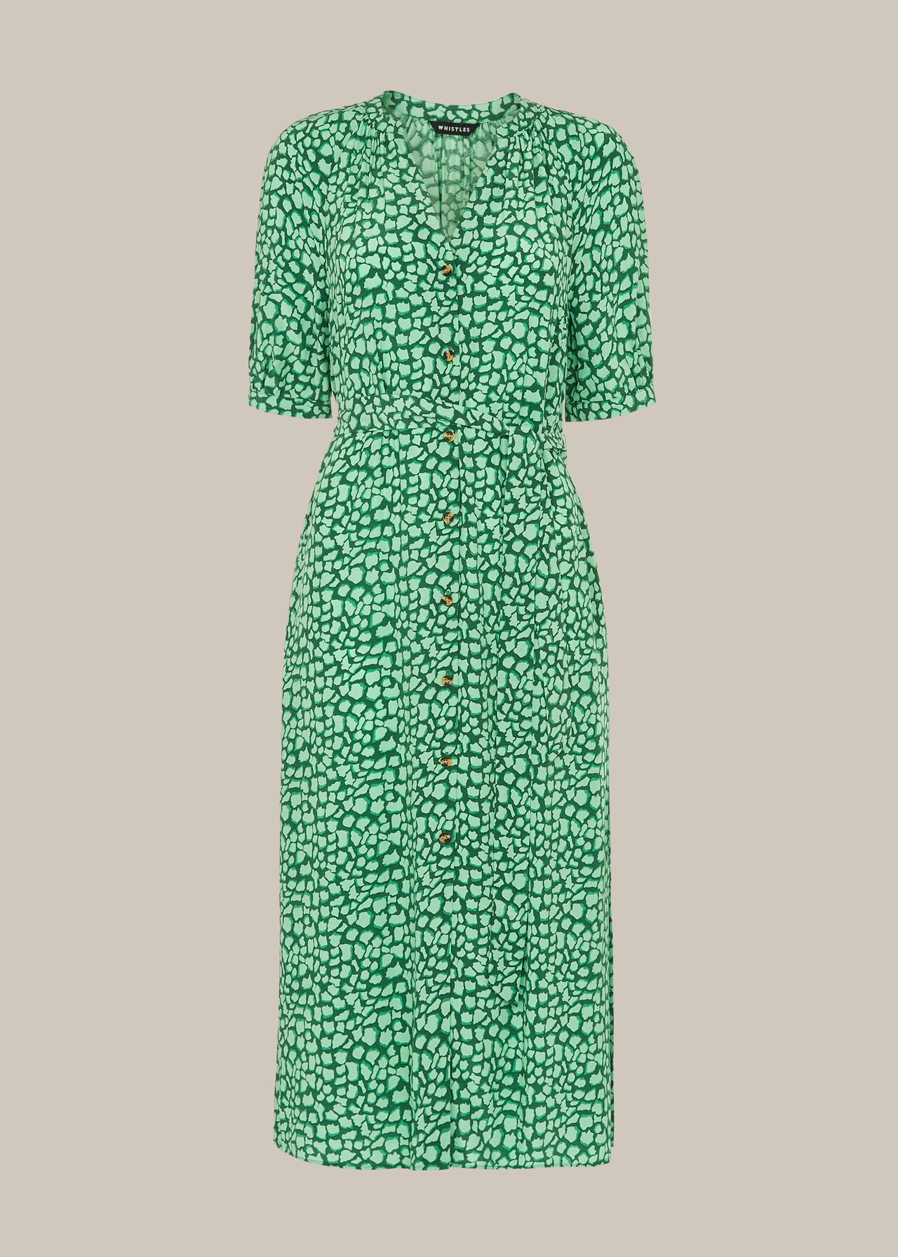 Olivia Giraffe Midi Dress