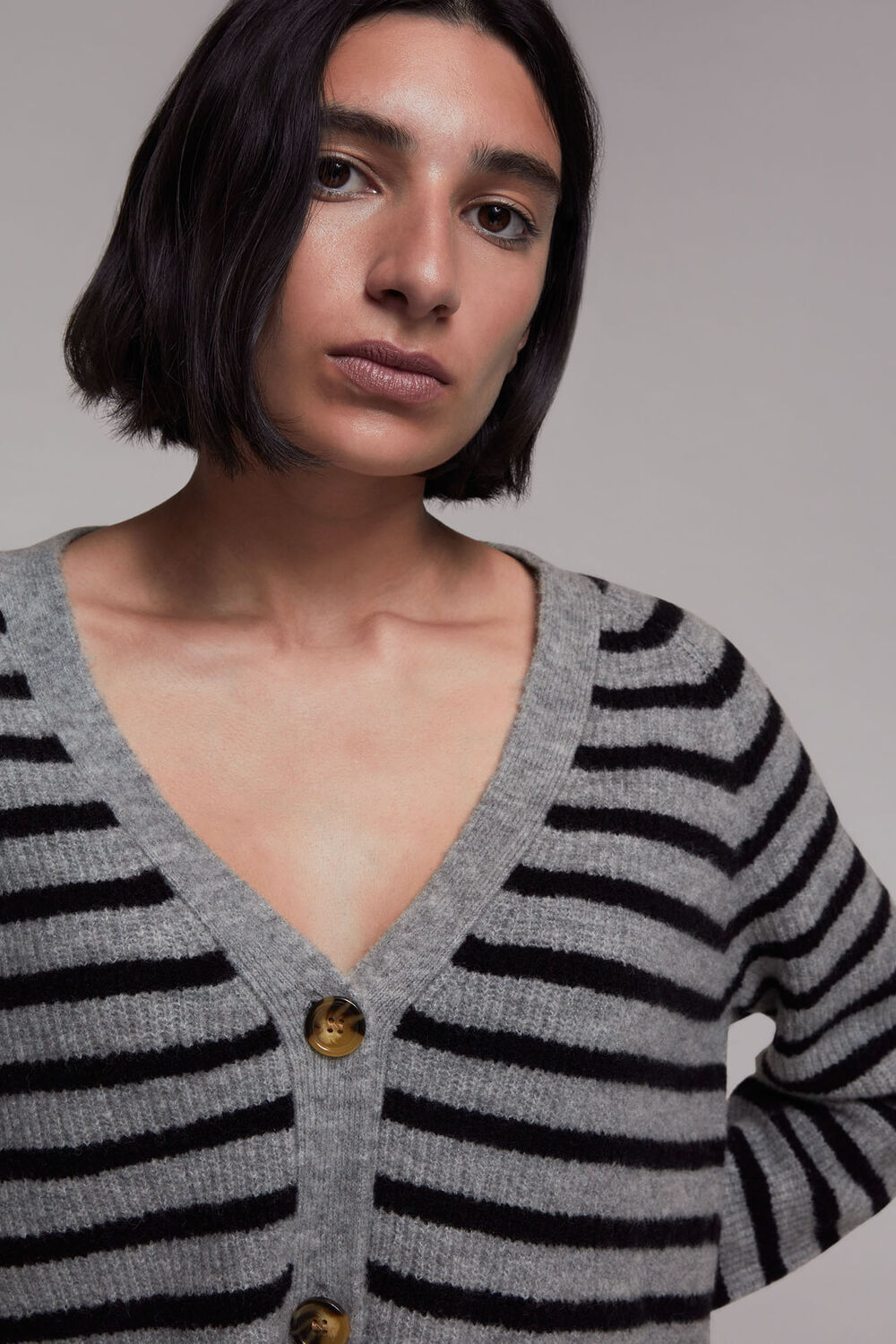 Stripe Cardigan