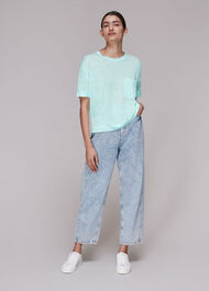 Linen Pocket Top