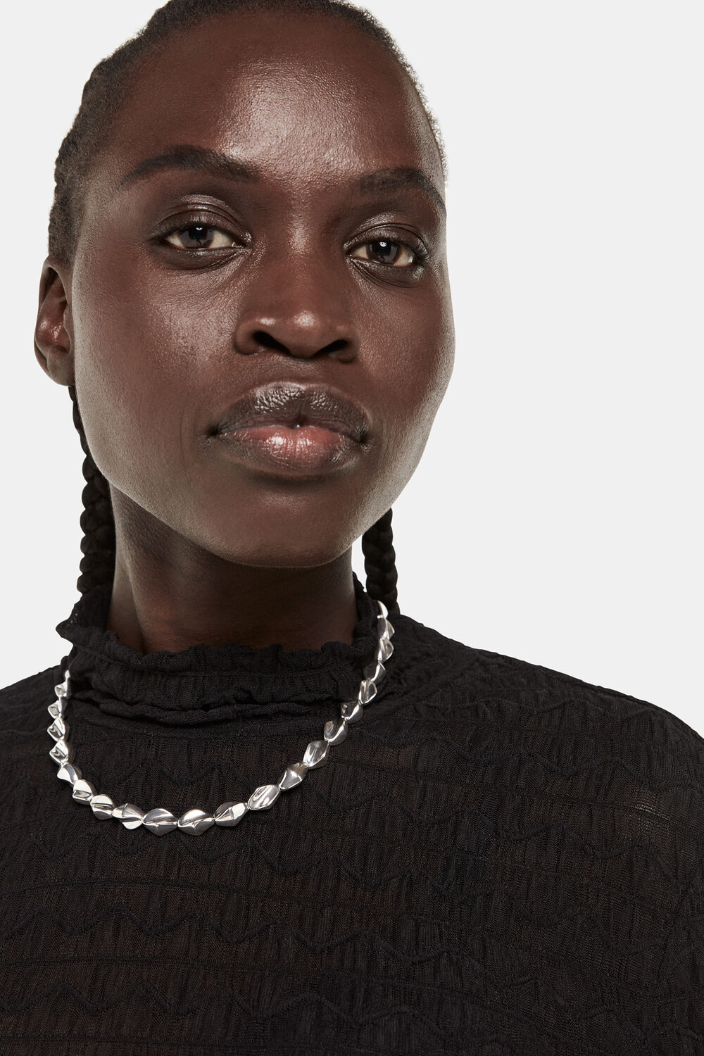 Molten Beaded Necklace