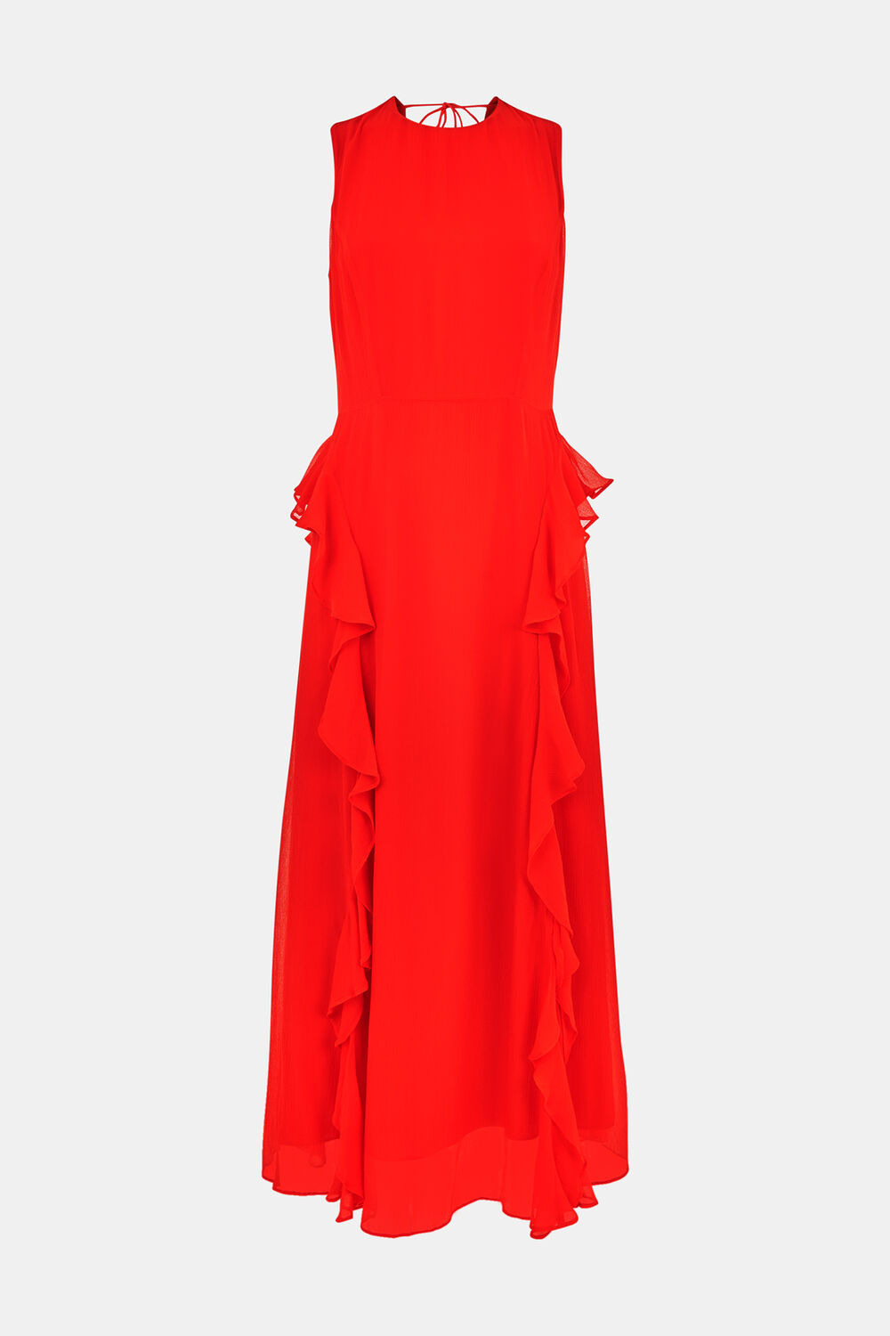 Nellie Frill Detail Midi Dress