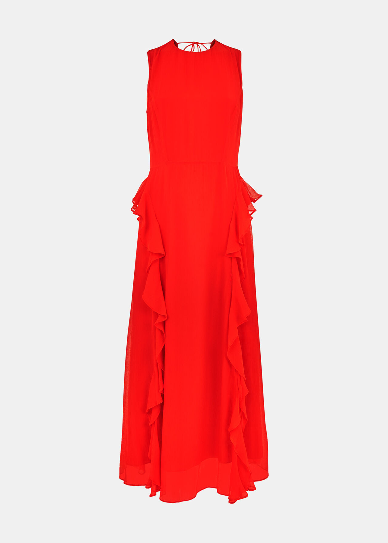 Nellie Frill Detail Midi Dress