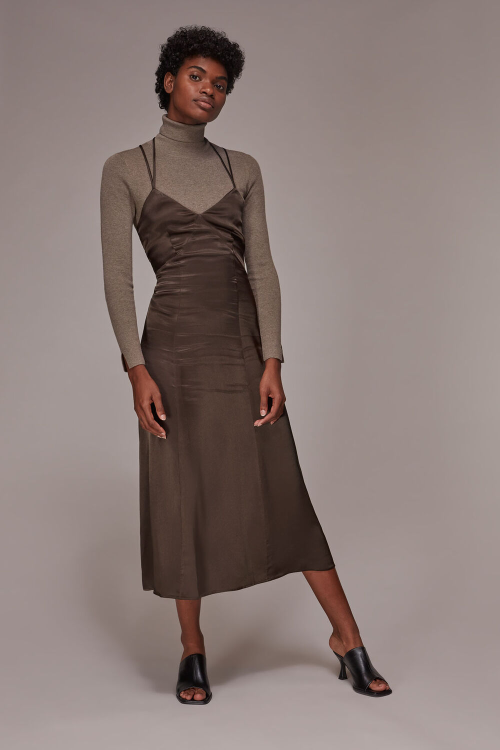 Satin Cami Dress