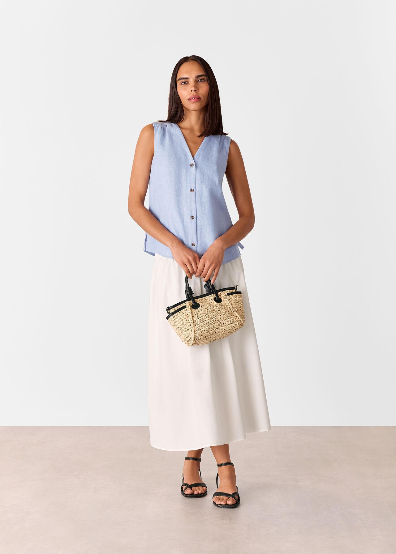 Laura Linen Tank