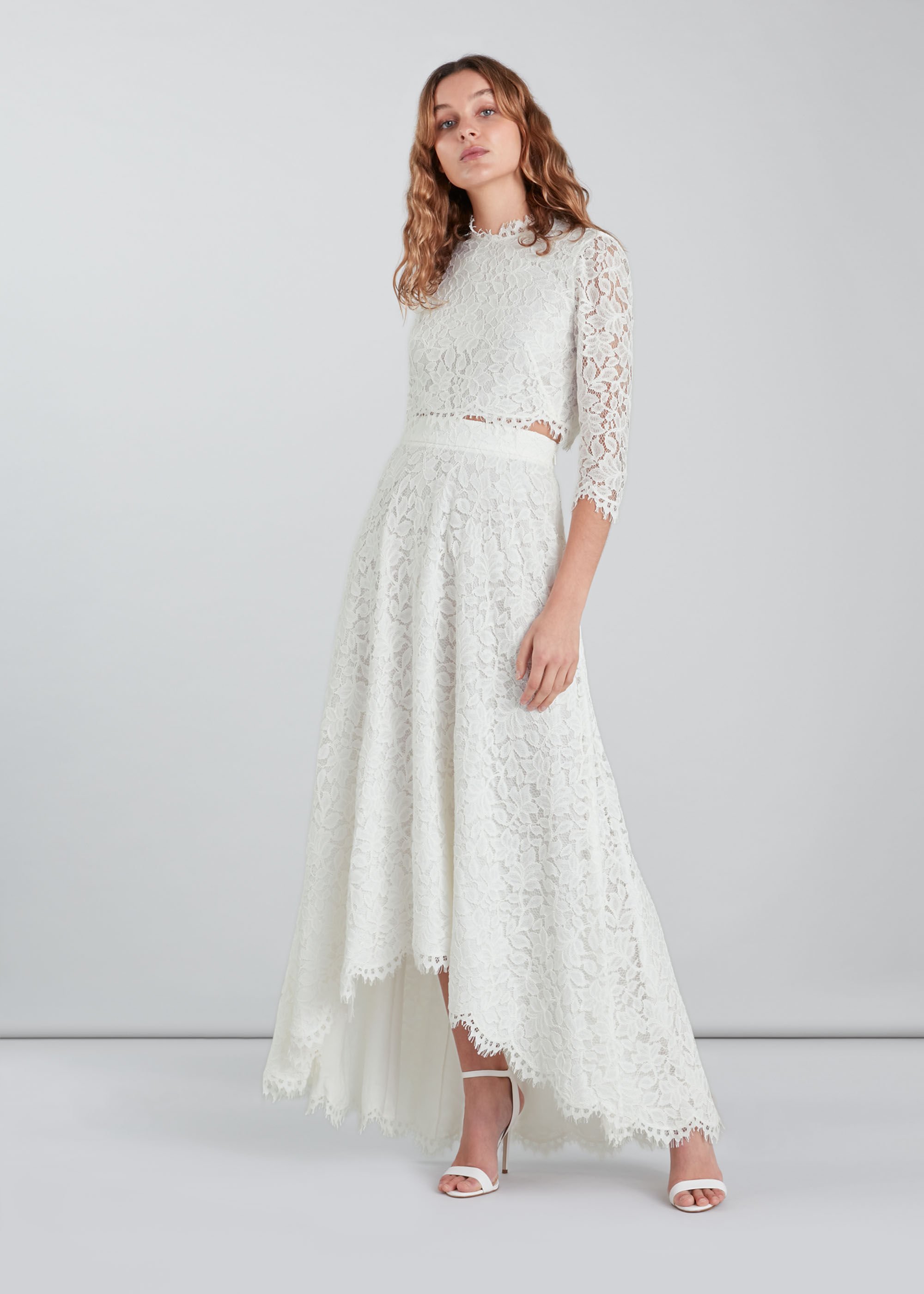 Ivory Ariane Lace Wedding Co ord