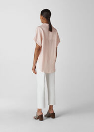 Linen Lea Shirt Pale Pink