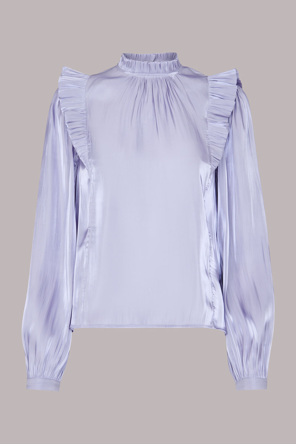 Diana Iridescent Frill Top