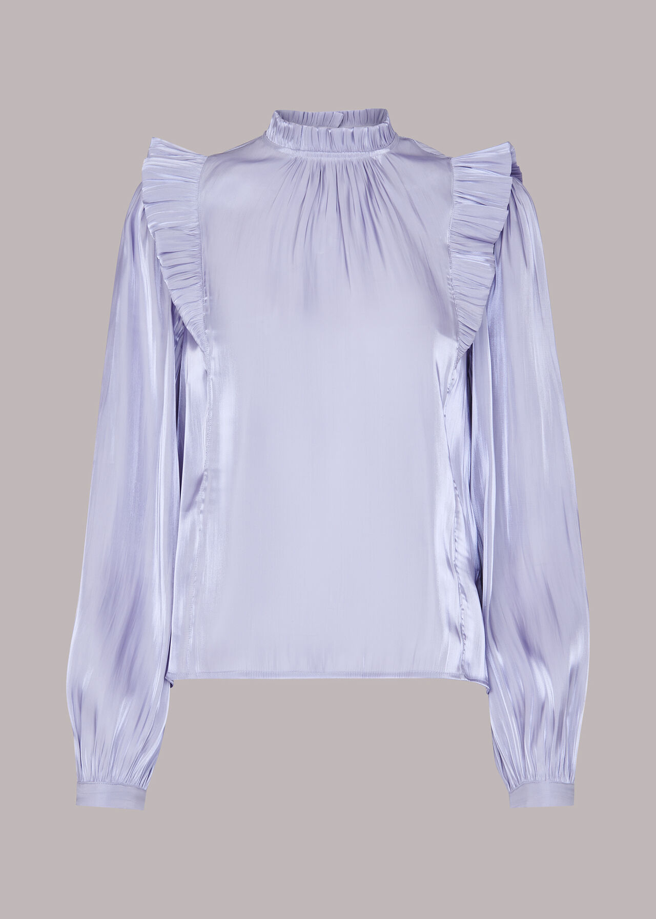 Diana Iridescent Frill Top
