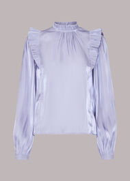 Diana Iridescent Frill Top