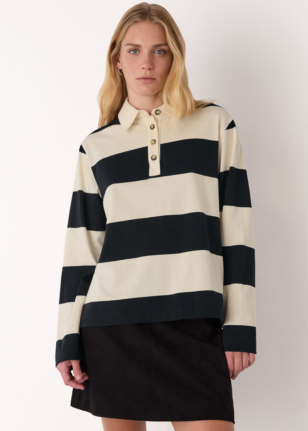 Stripe Polo Shirt