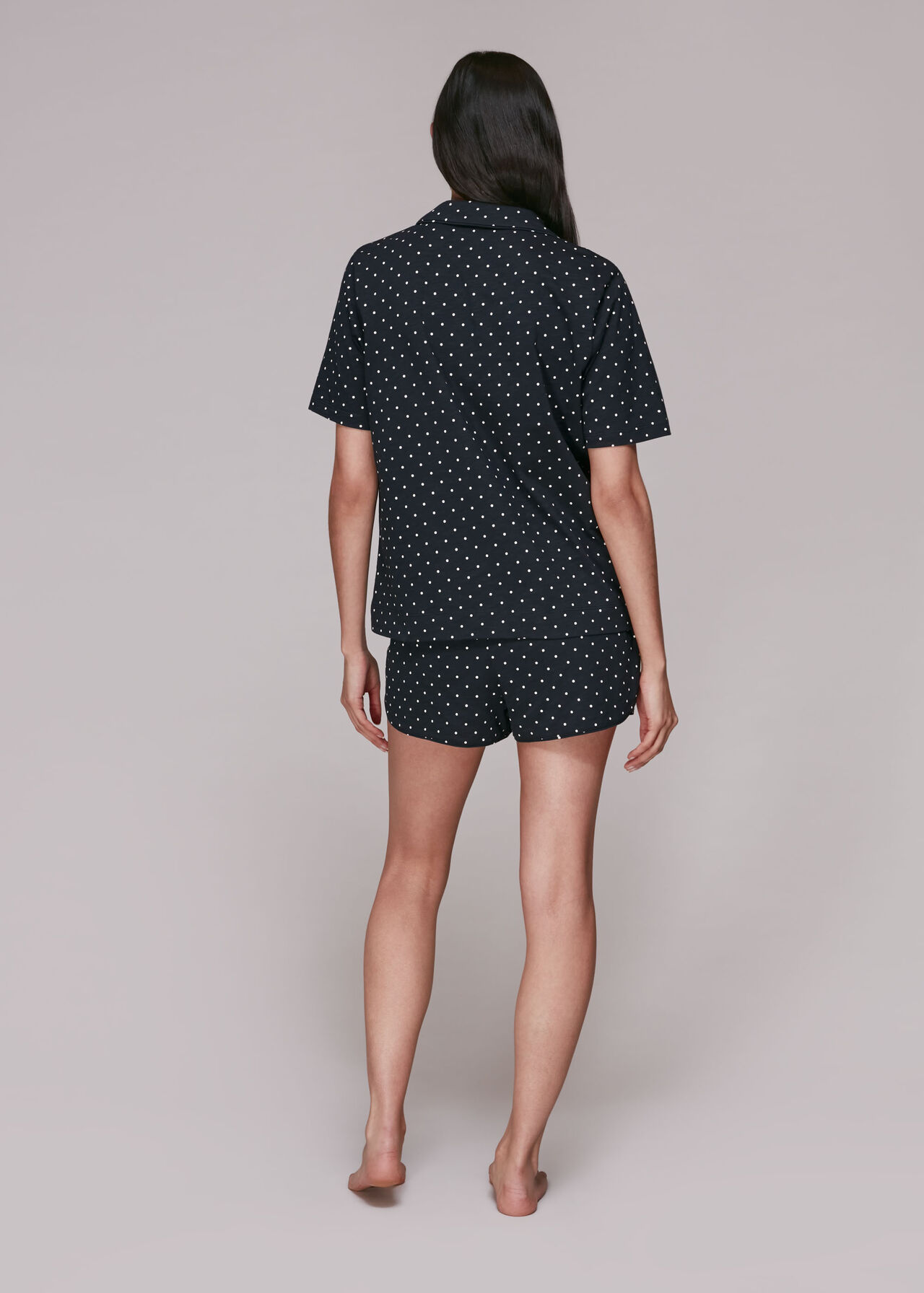 Spot Print Short Pyjamas