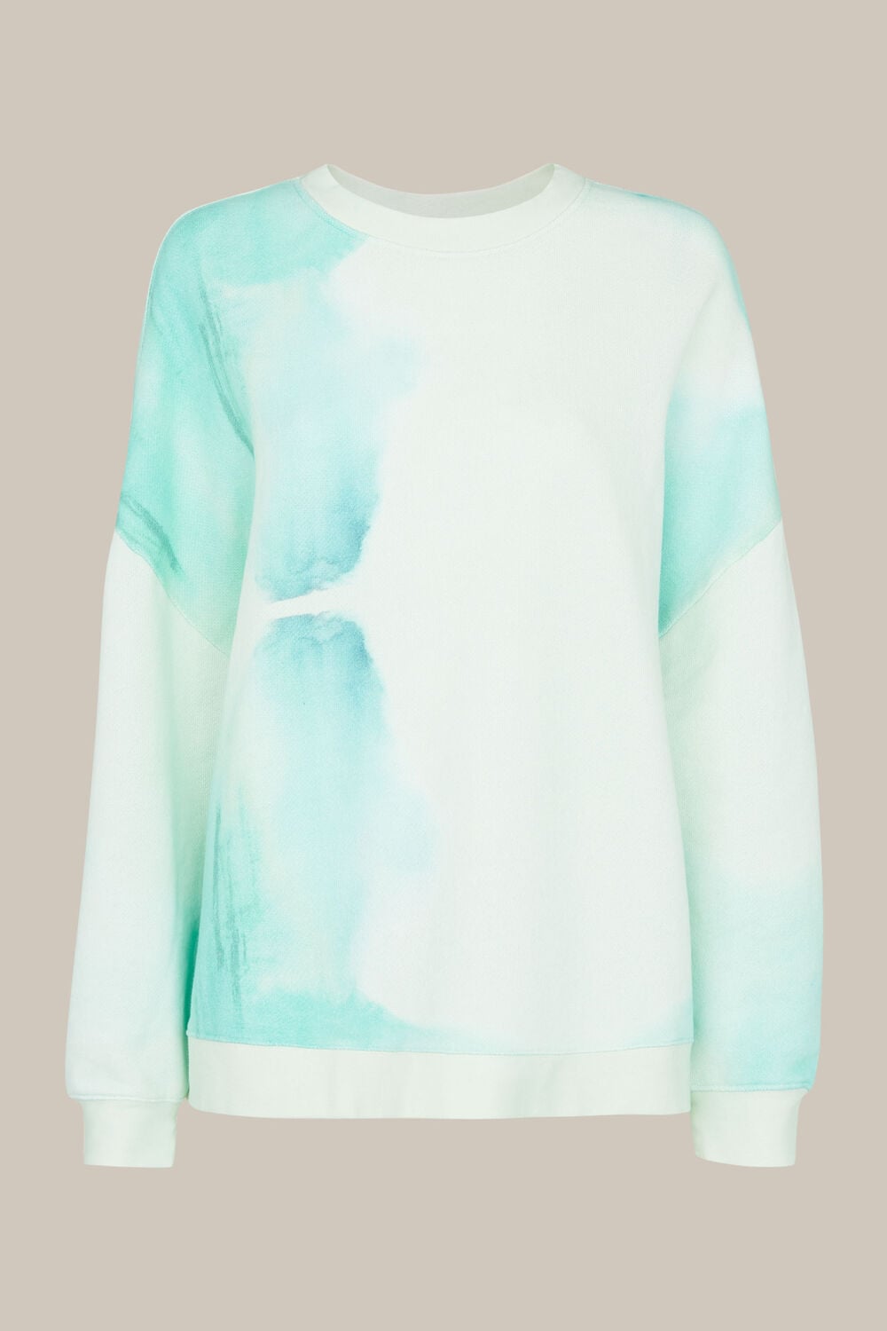 Tie Dye Cotton Sweatshirt