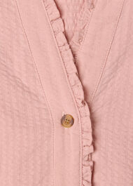 Textured Frill Shirt