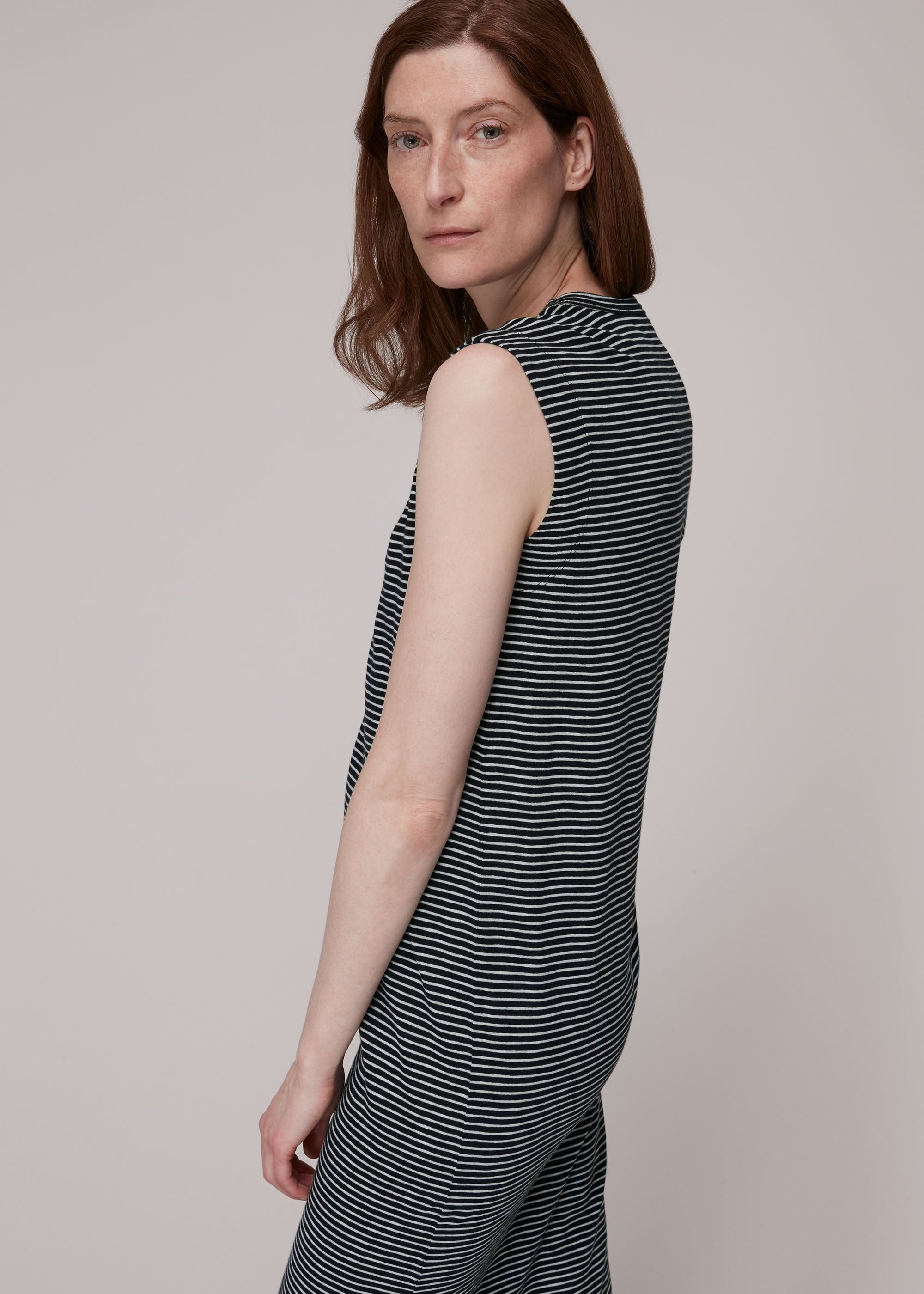 Whistles 2025 stripe dress