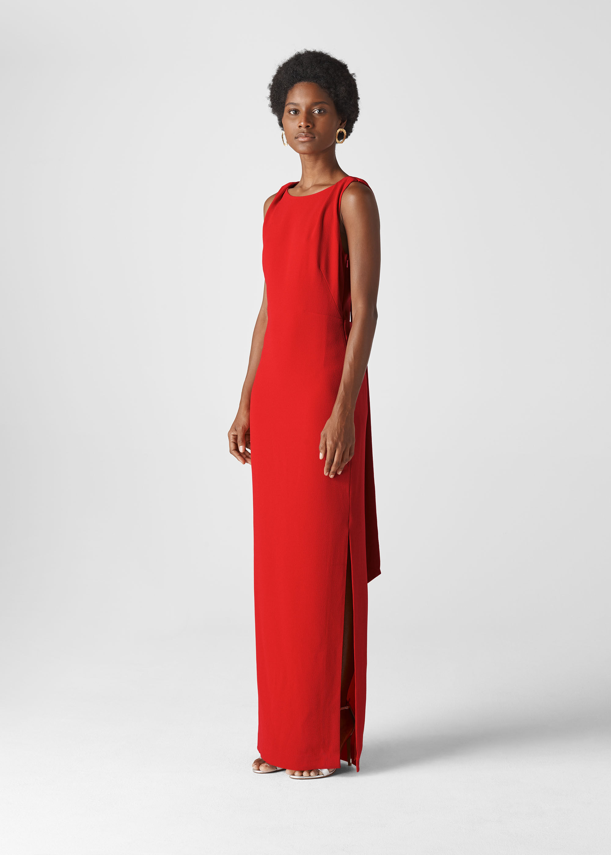 Tie back maxi discount dress whistles