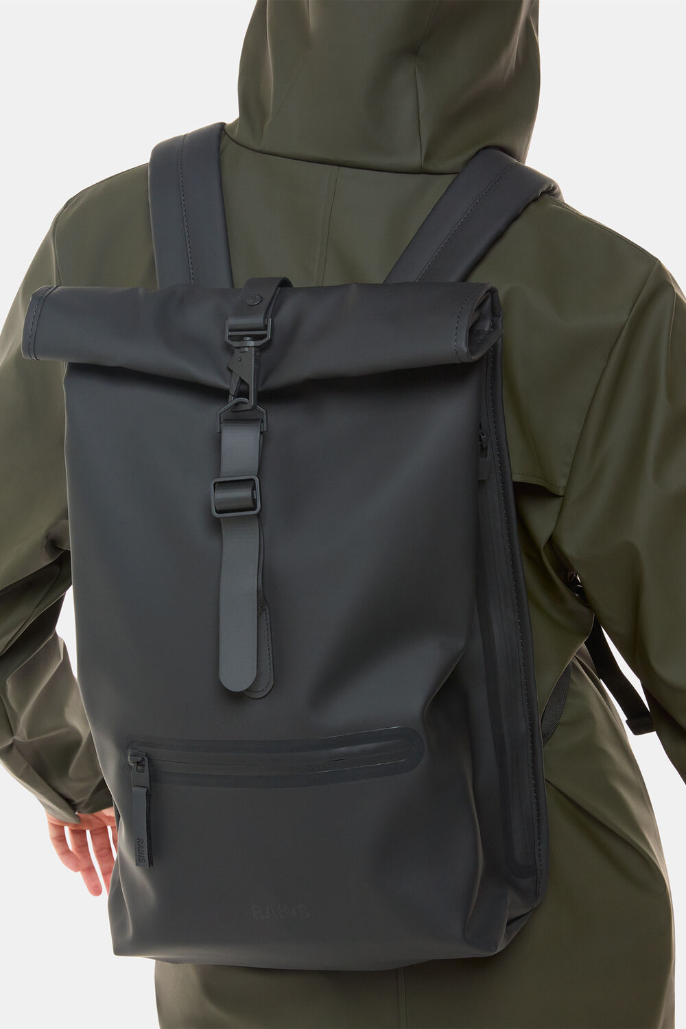 Rains Roll Top Backpack
