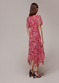 Jungle Cheetah Pleated Dress