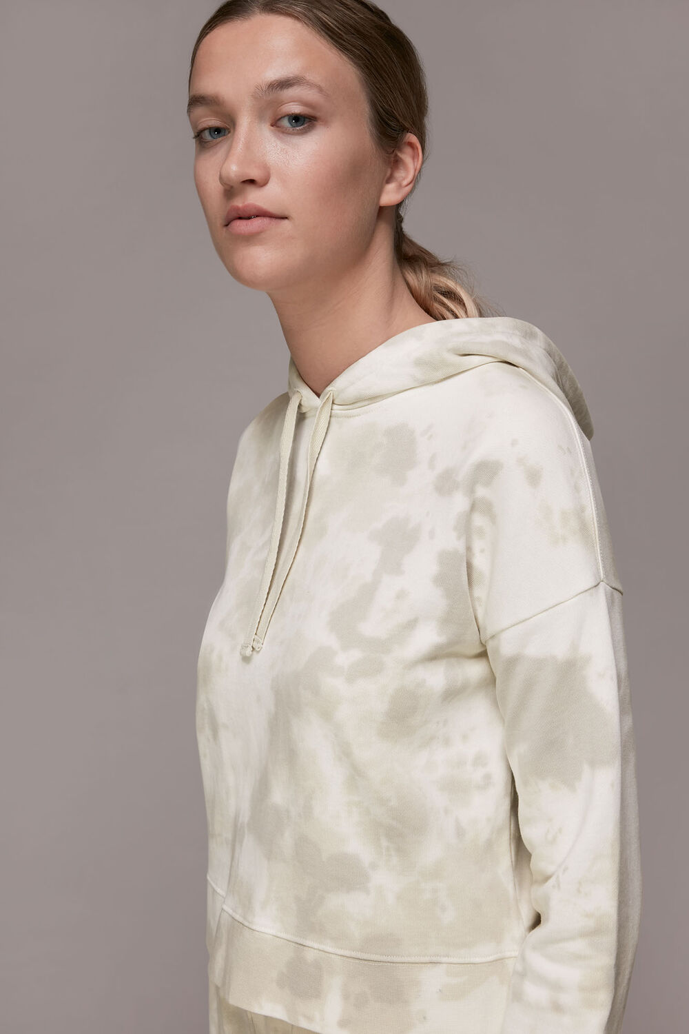 Neutral Tie Dye Hoodie