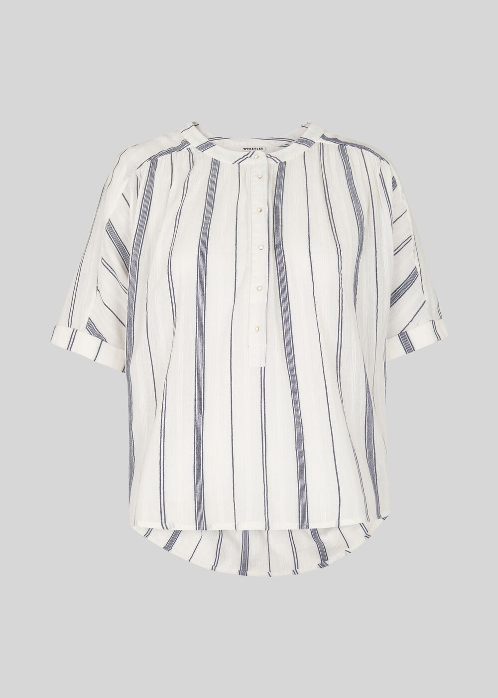 Multi Stripe Paula Blouse White/Multi