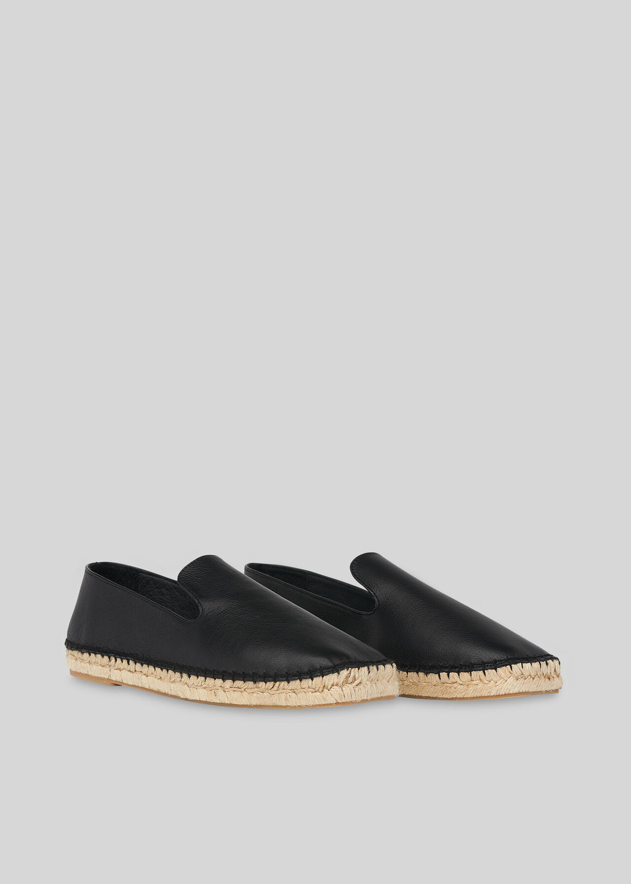 Cannon Square Toe Espadrille Black