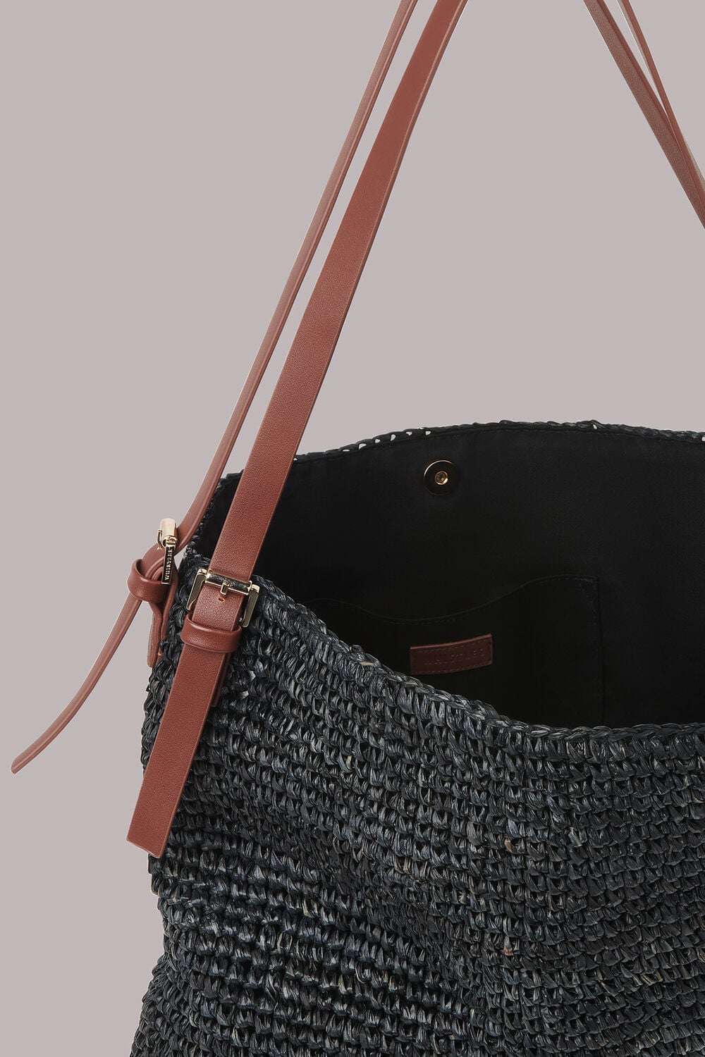 Aria Straw Shoulder Bag