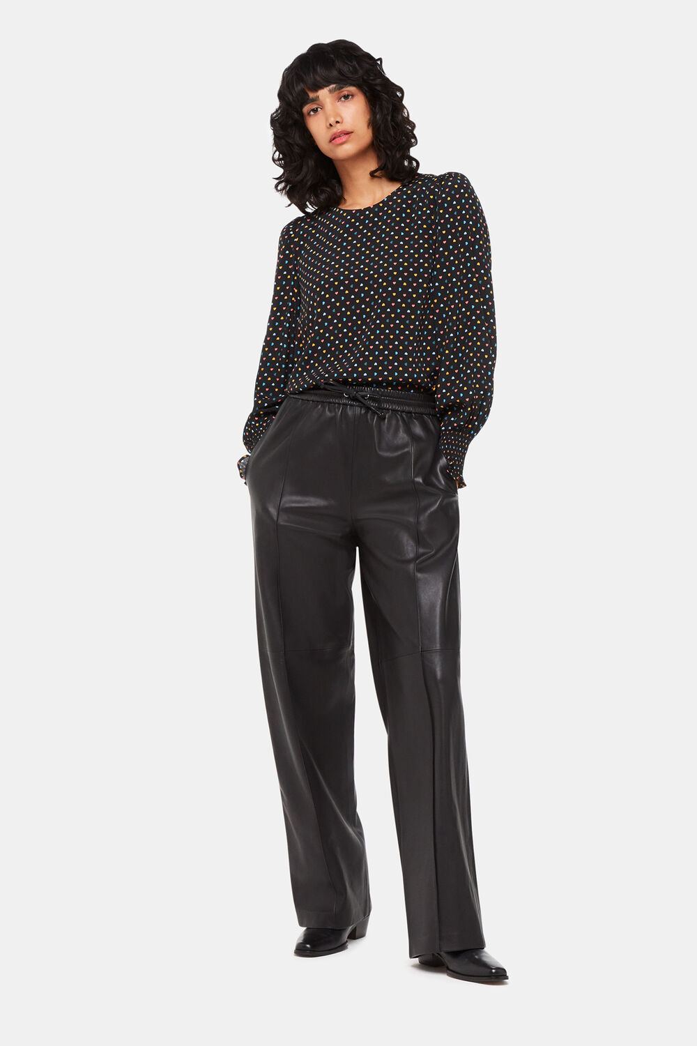 Scattered Hearts Blouse