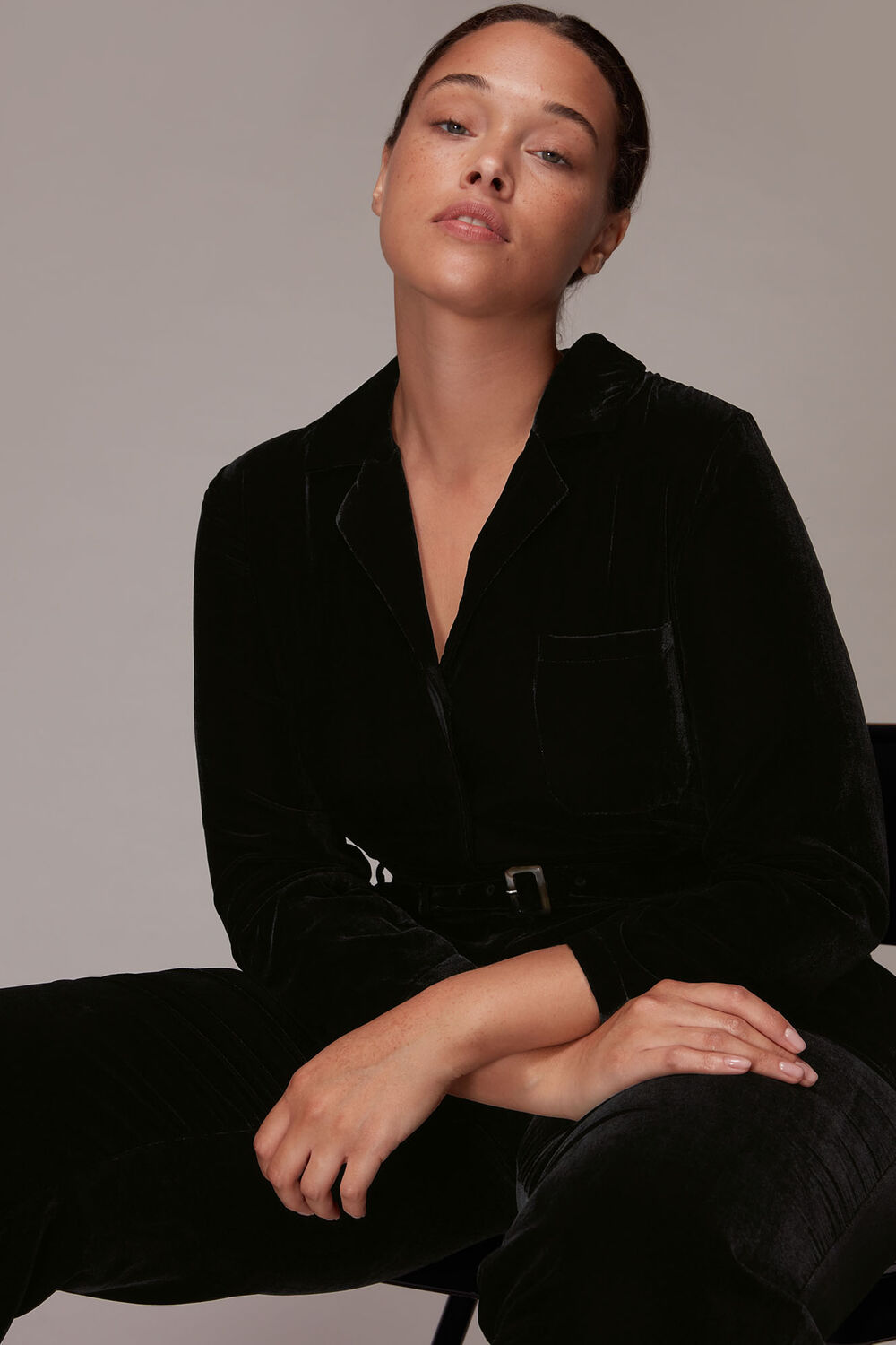 Avery Velvet Jumpsuit