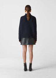 Palm Intarsia Knit
