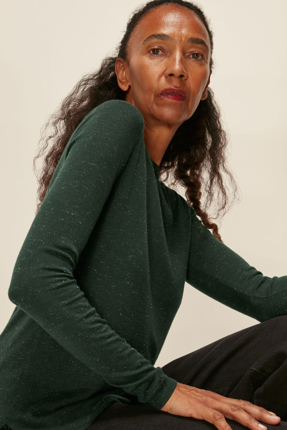 Annie Sparkle Knit