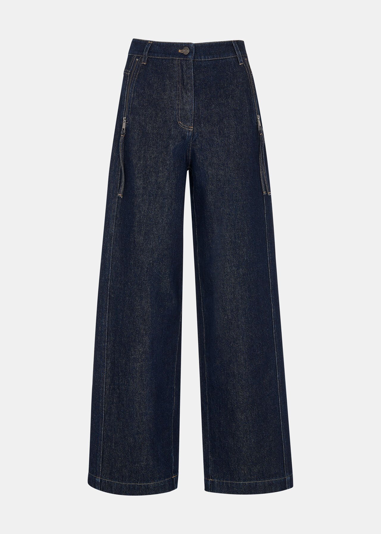 Sandy Western Denim Trouser