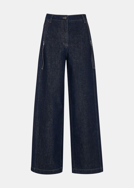 Sandy Western Denim Trouser
