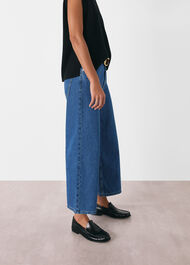 Wide Leg Cropped Jean