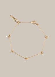 Pip Pearl Bracelet Gold/Multi