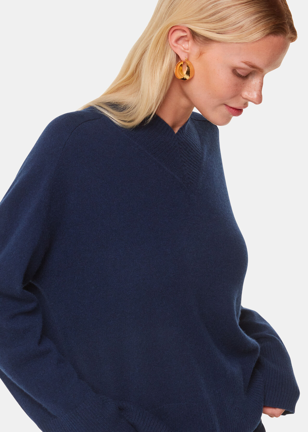 Cashmere V Neck Knit