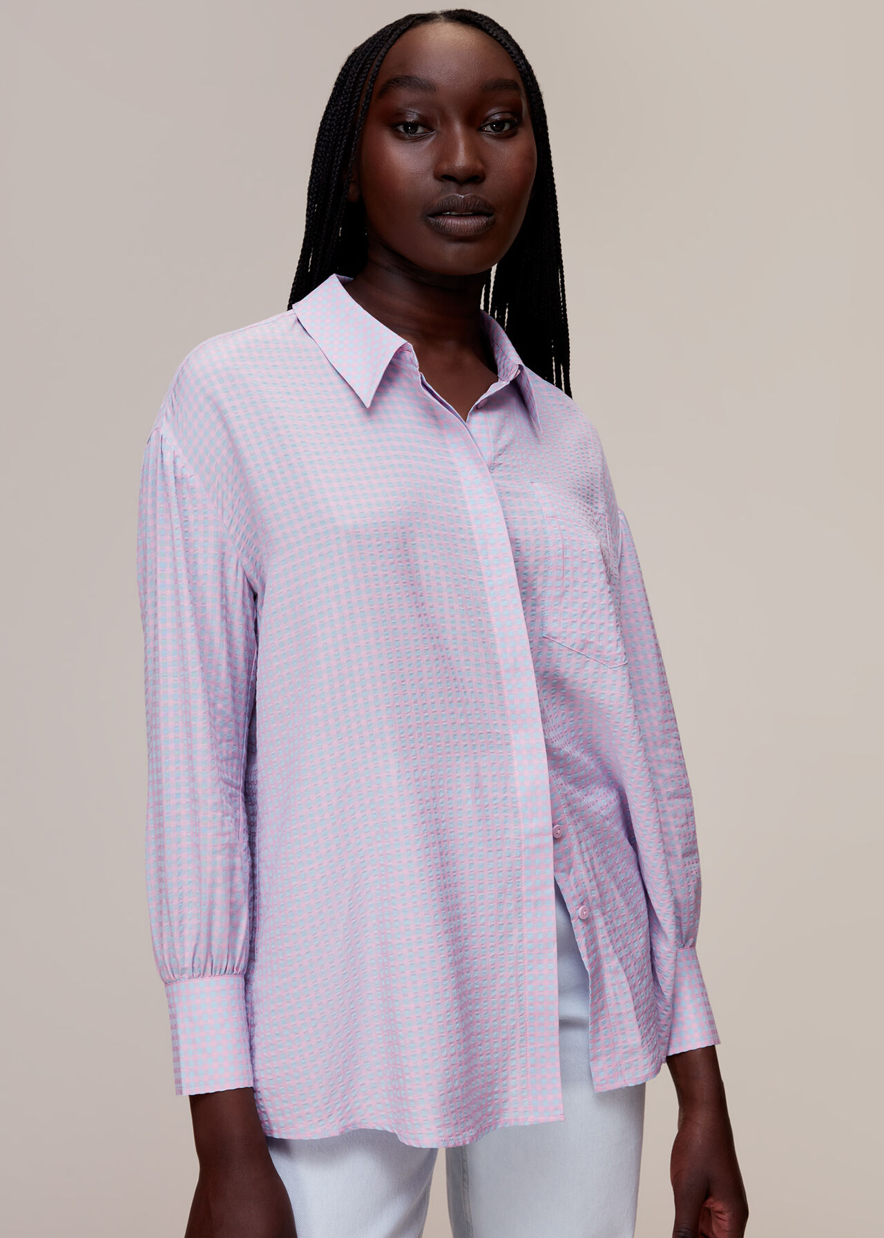 Lily Gingham Shirt