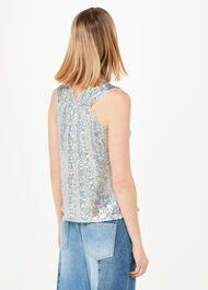 Claudia Sequin Vest Top