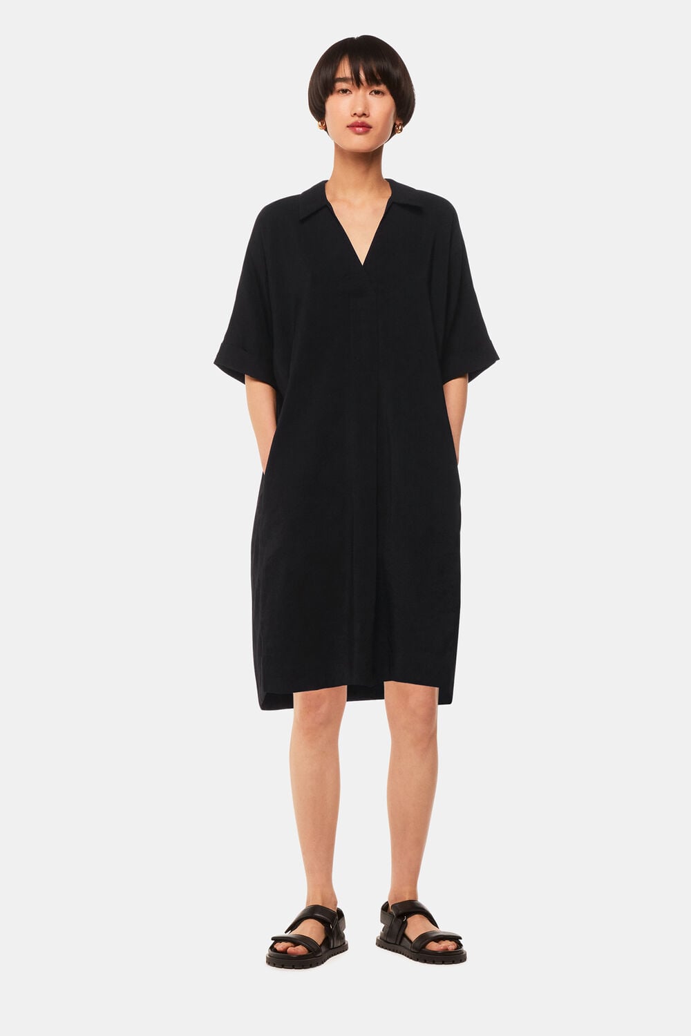Black Melanie Dress