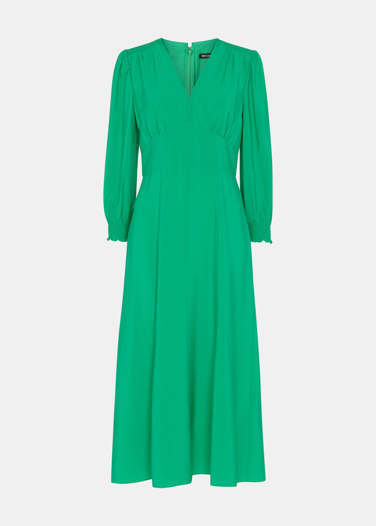 Green Sula Midi Dress | WHISTLES